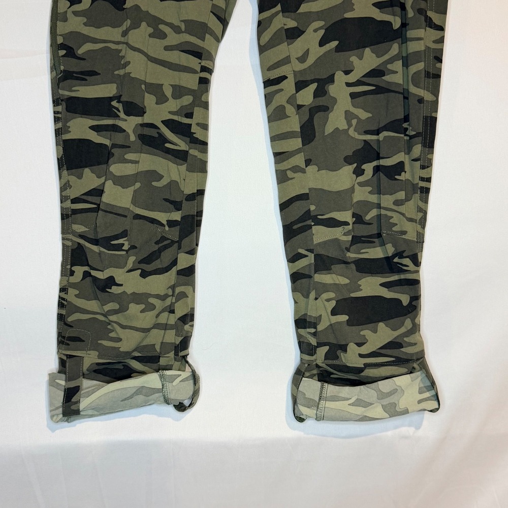 Columbia Womens Camo Omni-Shield Roll Up Hiking Pants Green Camouflage Size 6 - Picture 2 of 9